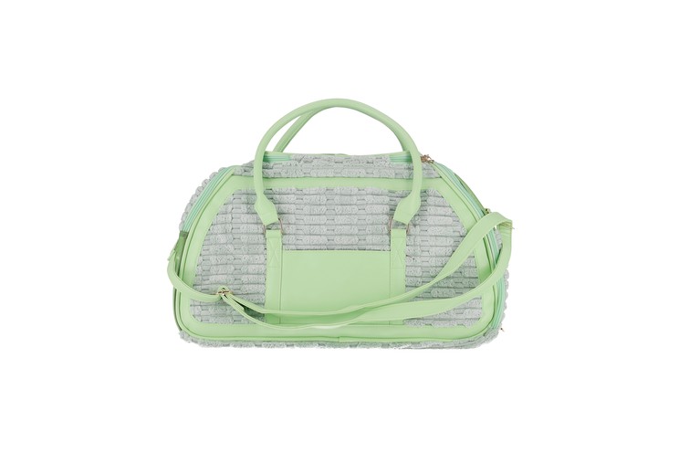 MISOKO&CO дорожня сумка для домашніх тварин, 51.5 x 25.5 x 27 см, зелена