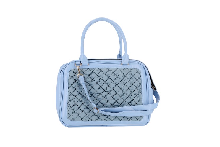 MISOKO&CO дорожня сумка для домашніх тварин, 40 x 19.5 x 30 см, блакитна