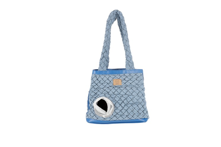 MISOKO&CO дорожня сумка для домашніх тварин, 40 x 18 x 38 см, темно-синя