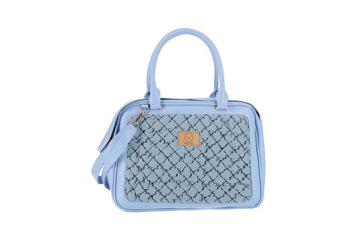 MISOKO&CO дорожня сумка для домашніх тварин, 40 x 19.5 x 30 см, блакитна