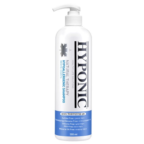 Hyponic Hypoallergenic, гіпоалергенний шампунь  для собак з білою шерстю