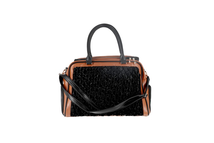 MISOKO&CO дорожня сумка для домашніх тварин, 45 x 20 x 30 см, чорно-коричнева