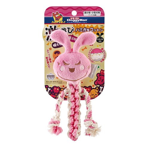 DoggyMan Cotton Rabbit жувальна іграшка для собак